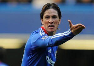Create meme: striker, players, Fernando Torres in Chelsea