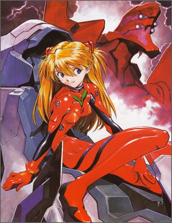 Create meme: evangelion, manga evangelion, anime evangelion asuka