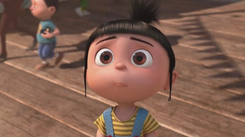 Create meme: Agnes from Despicable Me, Agnes is ugly, Agnes 