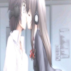 Create meme: drawings anime, anime romance, kiss anime