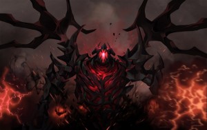 Создать мем: шадоу финд дота 2, dota 2 shadow fiend, shadow fiend