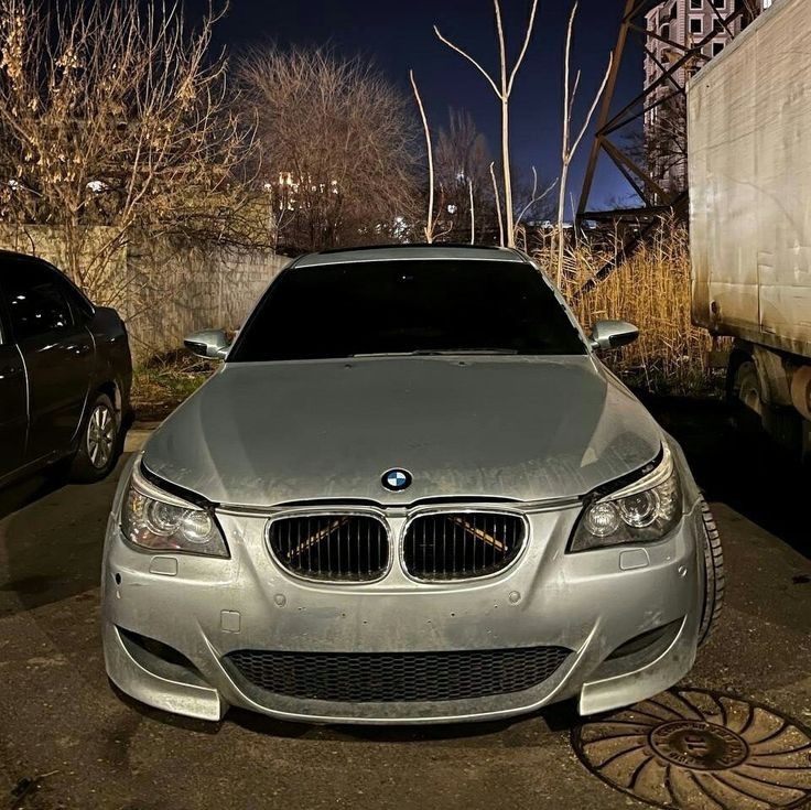 Create meme: bmw 5 series , BMW M5 E60, grey bmw