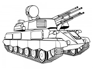 Создать мем: раскраска танки, танк раскраска, раскраска танка