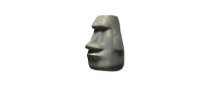 Create meme: moai stone Emoji