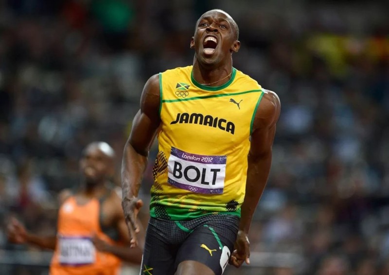 Create meme: Bolt Usain, usain bolt , Hussein Bolt