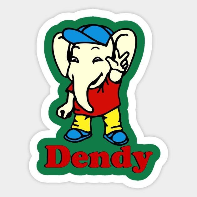 Создать мем: денди 90 х, приставка dendy, логотип денди