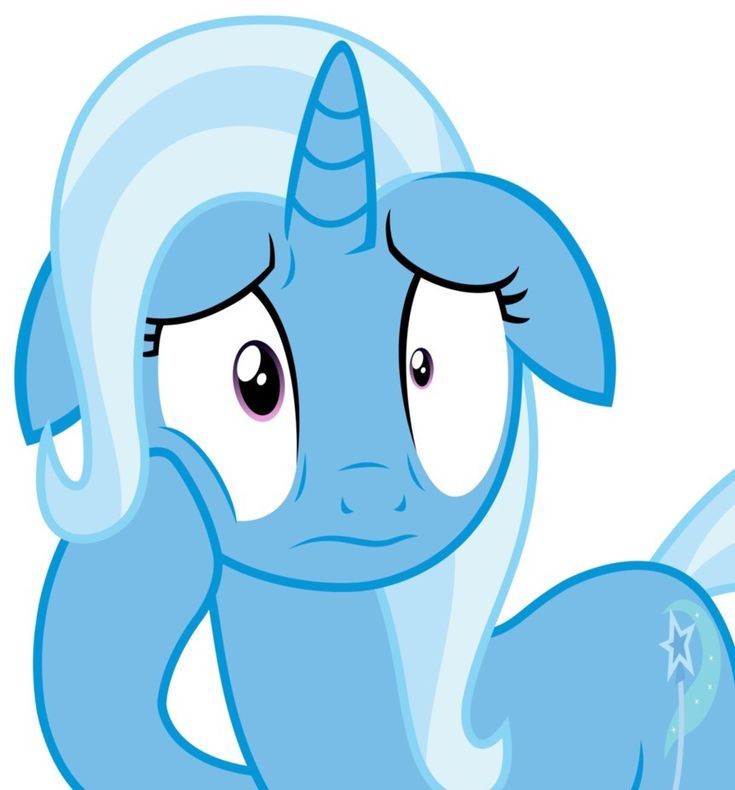 Create meme: pony trixie , pony , pony head