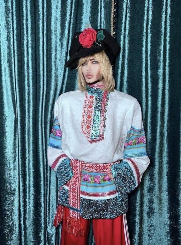 Create meme: Belarusian folk costume for men, Belarusian national costume for men, men's Russian folk costume