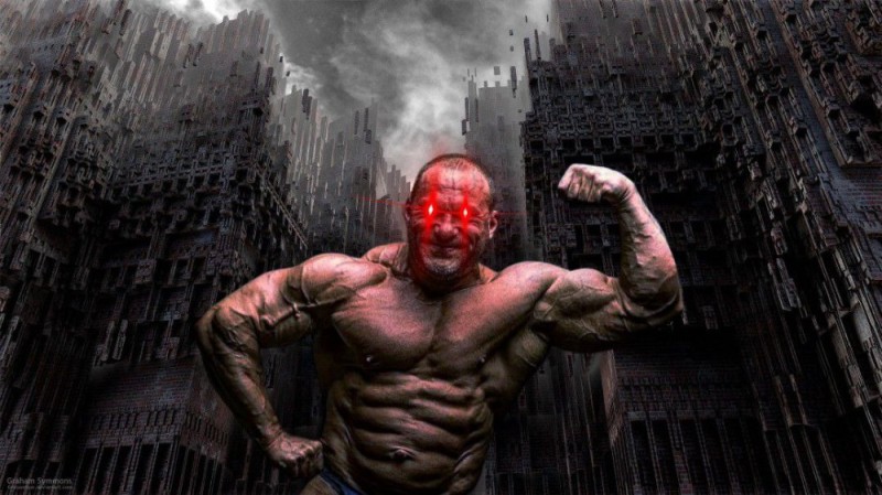 Create meme: hulk is an abomination, Hulk , doomsday and abomination