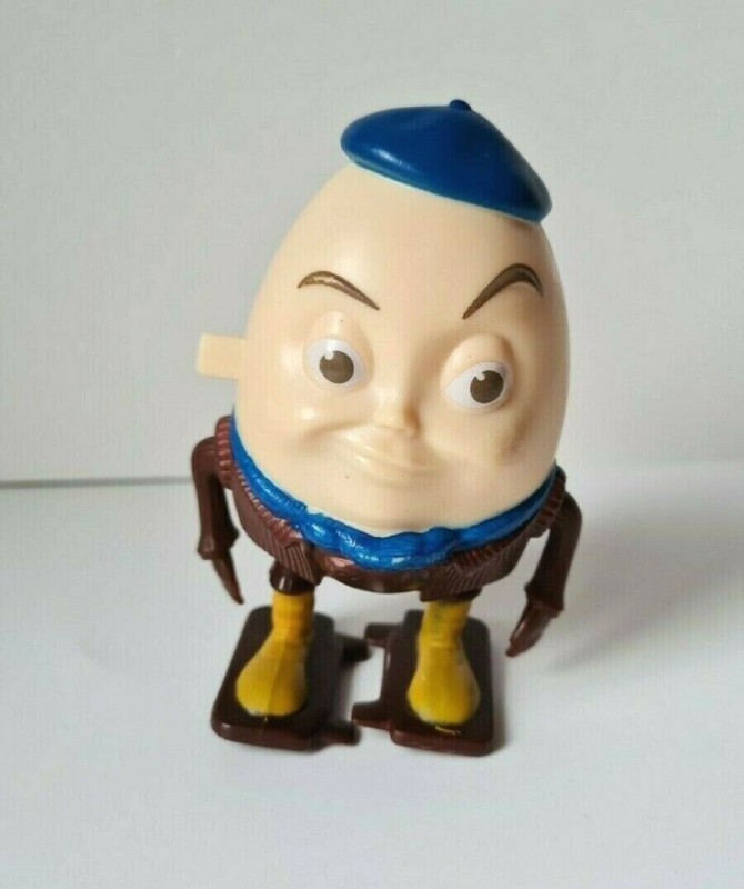 Create meme: Humpty Dumpty toy, humpty dumpty puss in boots, Humpty Dumpty McDonald's toy