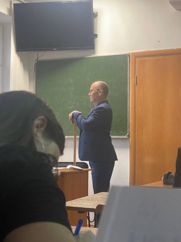 Create meme: lecture , fursov andrey ilyich lectures, teacher 