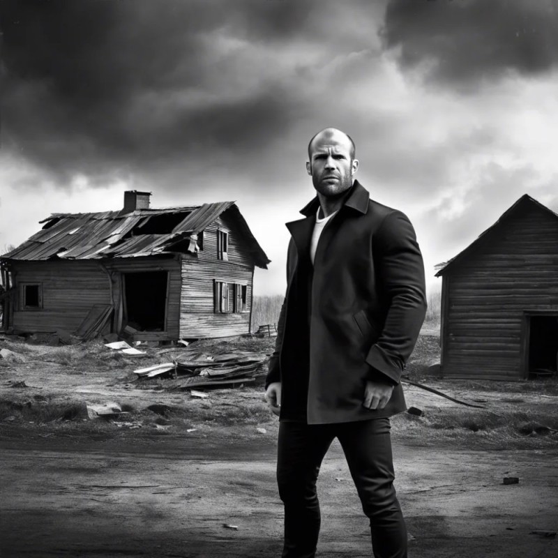 Create meme: a frame from the movie, Jason Statham , people 