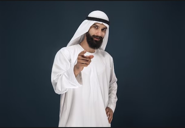 Create meme: saudi man, arab men, sharm el-sheikh