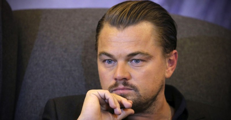 Create meme: leonardo dicaprio, leonardo dicaprio interview, leonardo dicaprio in russia