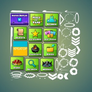 Create meme: geometry dash 2 2, a screenshot of the game, game geometry dash