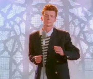 Create meme: Rick Astley rickroll