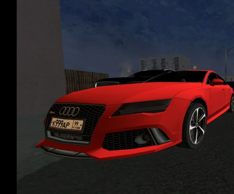 Create meme: audi rs 7 sportback, radmir mta, audi car