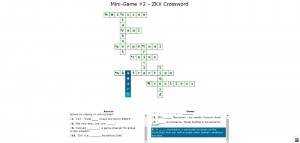 Create meme: crossword, text page