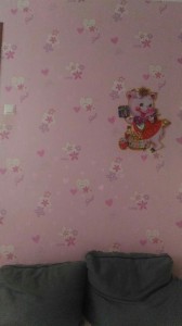 Create meme: flowered Wallpaper in the nursery, baby Wallpaper in Taganrog