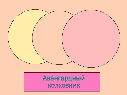 Create meme: pink circle, task , beige circle without background