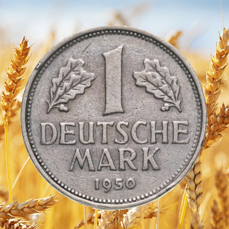 Create meme: german brand, german mark, coin