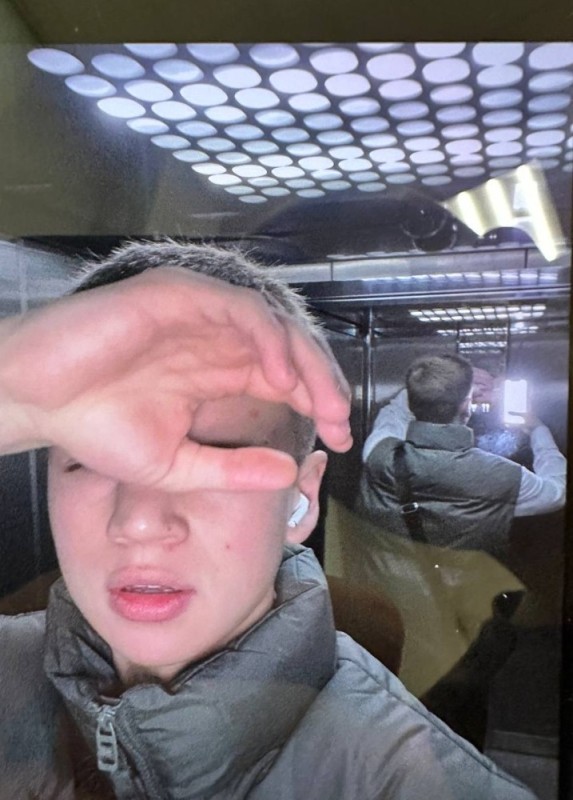 Create meme: anchik stopban, In the elevator, boy 