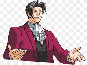 Создать мем: майлз эджворт ace attorney, ace attorney эджворт, ace attorney майлз