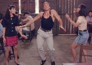 Create meme: kickboxer 2, kickboxer 1989, van Damme ballet dancer