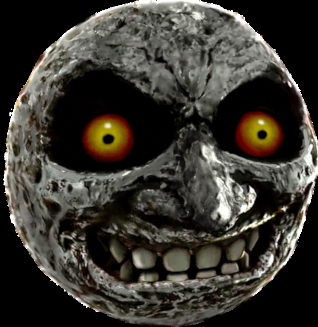 Create meme: majora's mask moon, google 666 exe, cartoons 