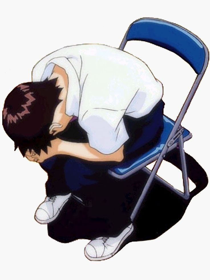 Shinji Ikari chair Neon Genesis Evangelion