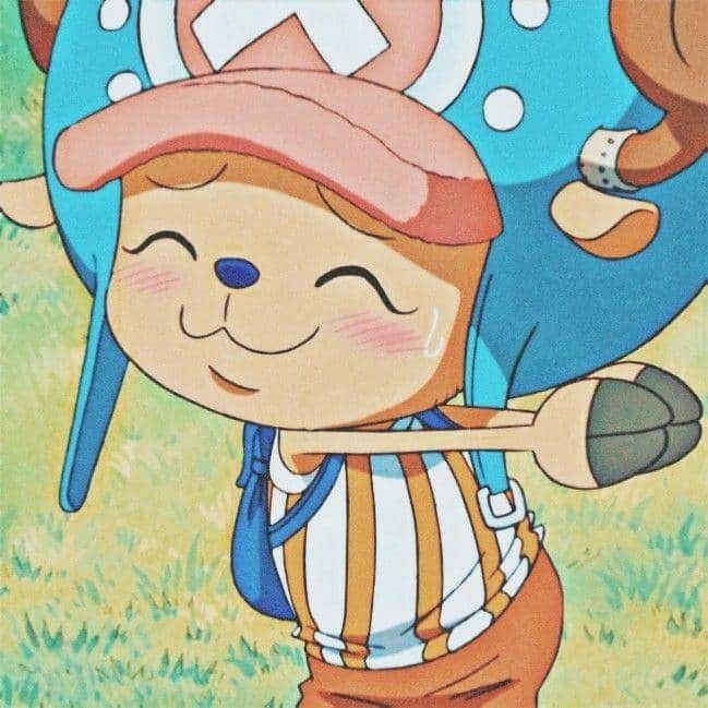 Create meme: Tony Tony Chopper is embarrassed, chopper one piece, chopper one