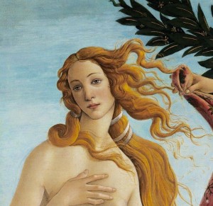 Create meme: the birth of Venus painting Botticelli, The Birth Of Venus, Aphrodite Botticelli