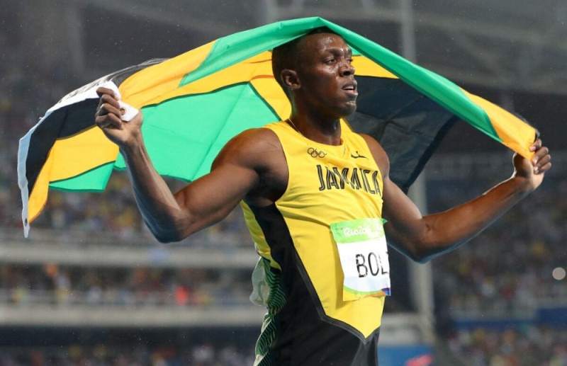 Create meme: usain bolt , Bolt Usain, the fastest man 