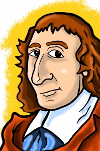 Create meme: Pascal, Isaac Newton, illustration
