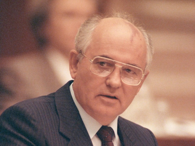 Create meme: Gorbachev Mikhail Sergeyevich , gorbachev 2000, Gorbachev 1991