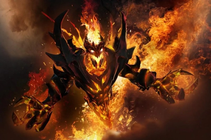 Create meme: shadow fiend dota, shadow find, shadow find dota