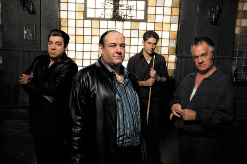 Create meme: The sopranos clan TV series, Tony Soprano TV series, the sopranos