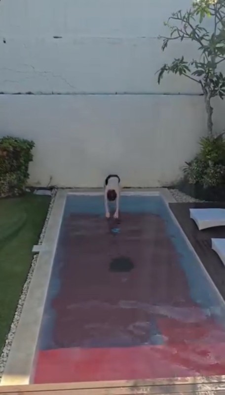 Create meme: pool , mini pool, pool design