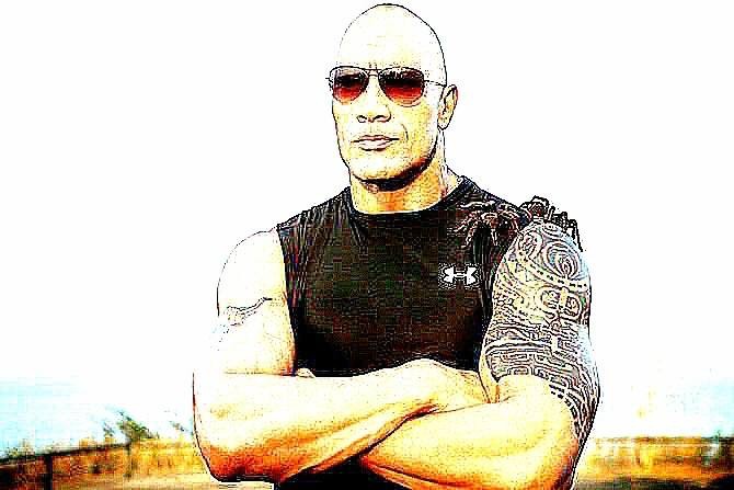 Create meme: the rock , cliff Jones, Dwayne Johnson Jock