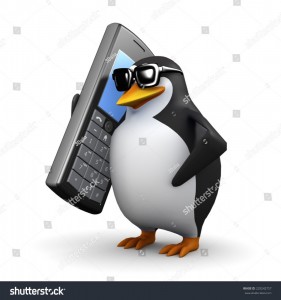 Create meme: Hello this meme penguin, meme penguin phone, the penguin with the phone