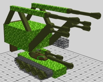 Create meme: minecraft tanks, tank in minecraft, tank 