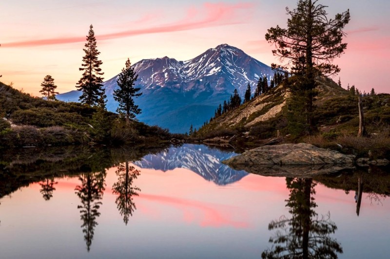 Create meme: Mount Rainier National Park, Mount Rainier National Park, Washington, landscape 