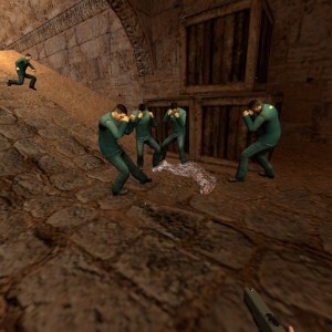 Создать мем: virus ps1, counter-strike, кс 1