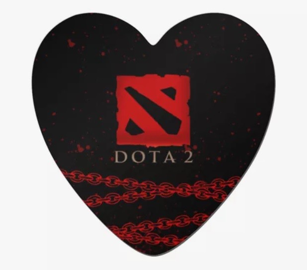 Создать мем: дота 2 лого, dota, дота сердечко