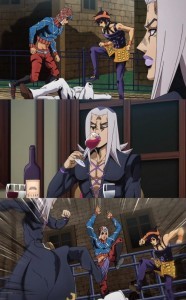 Create meme: leone abbacchio, jojo meme, Abbakio Leone