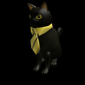Create meme: black cat roblox, cat, get a cat