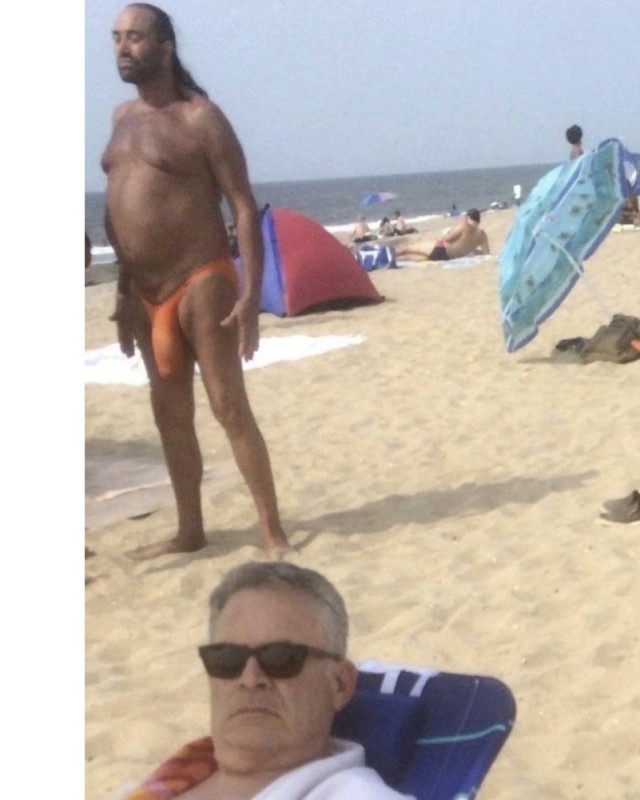 Create meme: on the beach , men on the beach, in my underpants on the beach