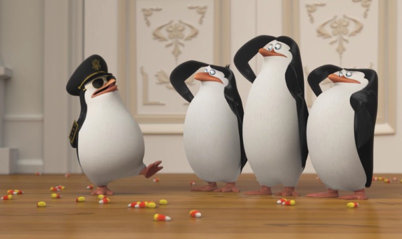 Create meme: penguins of madagascar kowalski, penguins from madagascar kowalski rico, cartoon penguins