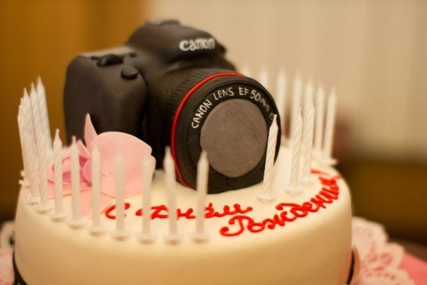 Create meme: cake for the photographer, cake for a photographer for a birthday, cake camera