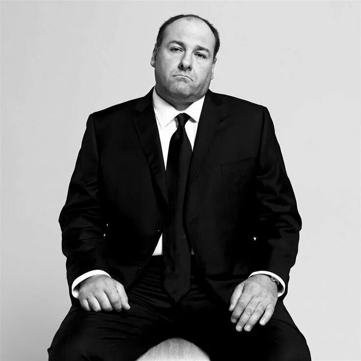 Создать мем: майкл гандольфини, james gandolfini, tony soprano